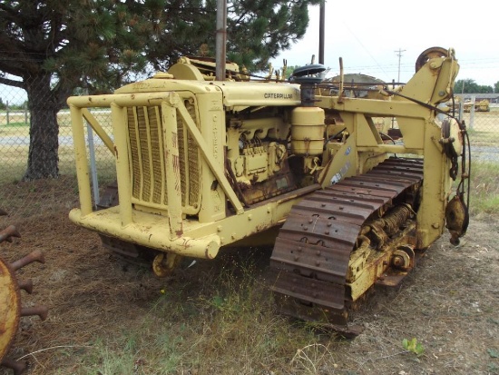 CAT D6 PIPELAYER, S/N 9U18577, TRACKSON...PIPELAYER, FIXED CTW, (pull start, no starter)