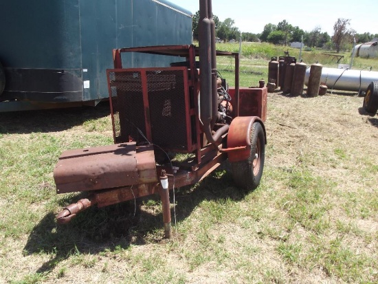 WATERPUMP WV8 GAS ENG ON S/A TRAILER...