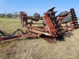 MILLER 22' FOLDING DISC, S/N 34163, LIFT CYLINDER LEAKS, WILL NOT HOLD DISC UP
