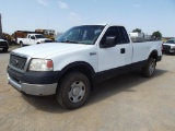 2005 FORD F150 4X4 PICKUP, S/N 1FTVF14545NB27103, V8 GAS ENG, AUTO TRANS, OD READS 257796 MILES