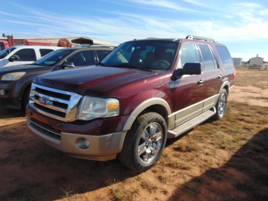 2010 FORD EXPEDITION SUV, S/N 1FMJU1H53AEA99685, V8 GAS ENG, AUTO TRANS, OD READS 200818 MILES...
