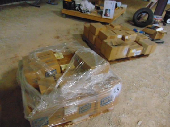 (2) PALLETS OF ASSORTED PVC FITTINGS...