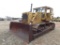 1974 CAT D7F CRAWLER TRACTOR, S/N 93N1774, S/BLADE, SOFT CAB, HOUR METER READS 4583 HRS