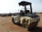 INGERSOLL RAND DD70 ROLLER, S/N 163677, CANOPY, HOUR METER READS 2146 HRS, USES OIL & SMOKES,(WILL