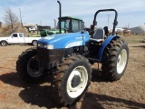 NEW HOLLAND WORKMASTER 75 TRACTOR, S/N 1164330, 4CYL DIESEL ENG, HOUR METER READS 405 HRS,3PT, 540