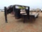 2013 BIG TEX 20GN T/A GOOSENECK FLATBED TRAILER, S/N 16VGX2028D2689629, 20+5 , DOVE TAIL W/RAMPS