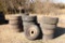 (21) ASSORTED PICKUP TIRES, ((16) 265/70R17'S, (4) 275/70R18'S, (1) 9.50-16.5LT...