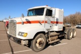 1992 FREIGHTLINER T/A TRUCK TRACTOR, S/N 1FUY3WYB0NF484651, CAT ENG, 9 SPD TRANS OD READS 680342