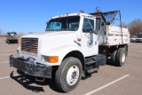 1995 IHC 4700 S/A DUMP TRUCK, S/N 1HTSCACNX5H614364, DT466 ENG, 5X2 TRANS, OD READS 283686 MILES