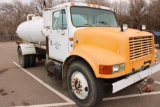 1998 IHC 4900 S/A WATER TRUCK, S/N...1HTSDAAL7WH561871, DIESEL ENG, 5 SPD TRANS, OD READS 181473 MIL