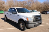 2013 FORD F150 4X4 CREWCAB PICKUP, S/N 1FTFW1EF1DKD91455, V8, AUTO TRANS, OD READS 213678 MILES