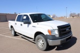 2013 FORD F150 CREWCAB...PICKUP, S/N...1FTFW1EF8DKE77765, V8 ENG, AUTO TRANS, OD READS 218107 MILES