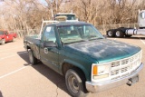1998 CHEVY 1500 PICKUP, S/N...1GCEC14W4WZ187099, V6 GAS ENG, AUTO TRANS, OD READS 140508 MILES