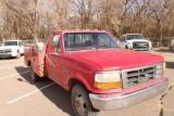 1994 FORD F350 SERVICE TRUCK, S/N 1FDKF37G1REA07773, V8, 5 SPD TRANS (DISPLAY DOES NOT WORK,UKNOWN