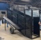 PORTABLE LOAD OUT CHUTE BUILT BY RUSH SPRINGS FFA CHAPTER, REMOVABLE TONGUE, OFFSET