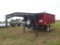 2012 T/A GOOSENECK DUMP BED TRAILER, S/N 1A9GD2020CC857099, TARP, BILL OF SALE LOCATED IN YARD 1