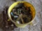 BARREL OF ASSORTED CONCRETE SCREWS LOCATED IN YARD 1