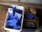 PALLET OF PLASTIC STORAGE BINS... LOCATED IN YARD 2