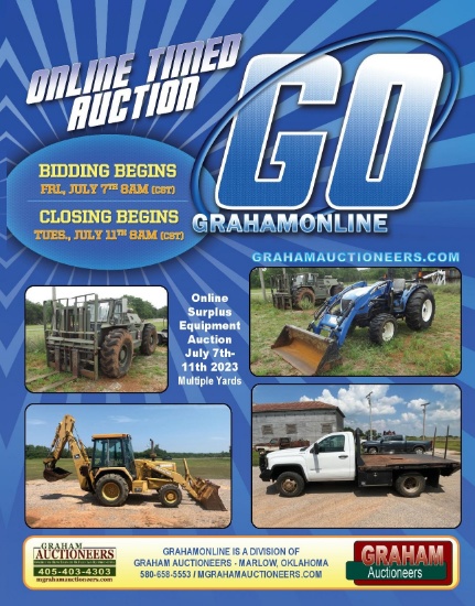 Online Surplus Equipment Auction