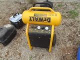 DEWALT 200 PSI AIR COMPRESSOR LOCATED IN YARD 1