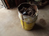 SMALL BARREL OF ASSORTED CHAINS LOCATED IN YARD 2