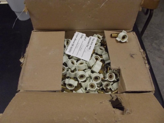 BOX OF PVC TO PEX FITTINGS (UNUSED)