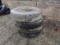 (4) ASSORTED TRUCK TIRES