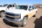 2017 CHEVY SILVERADO 1500 4X4 CREWCAB PICKUP, S/N 3GCUKREC7HG187053, V8, AUTO, OD READS 201070