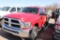 2013 DODGE RAM 2500 4X4 CREWCAB FLATBED, S/N 3C6TR5HTXDG574192, V8, AUTO TRANS, OD READS 222739
