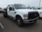 2009 FORD F350 4X4 EXTCAB FLATBED, S/N 1FDWX37R09EA23057, PWR STROKE ENG, AUTO TRANS, OD READS