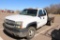 2003 CHEVY 3500 4X4 FLATBED, S/N 1GBJK391X3E323494, DURAMAX ENG, AUTO TRANS, OD READS 199822 MILES