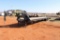 2022 BIG TEX 22GNHD 40' T/A GOOSENECK FLATBED TRAILER, S/N 16V3F4829NG176482, DOVE W/MEGA RAMPS, 14