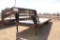 2021 DIAMOND T 32' T/A GOOSENECK FLATBED TRAILER, S/N 5FWFP3225MR027856, DOVE W/RAMPS