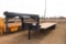 30' SHOP BILT...T/A...GOOSENECK...FLATBED TRAILER, BILL OF SALE
