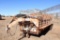 24' T/A GOOSENECK LIVESTOCK TRAILER, BUTTERFLY GATE, (2) DIVIDER GATES BILL OF SALE...