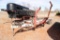 DEWEZE BALE BUS HAY LOADING TRAILER, S/N BL-C006, MODEL 565-ST-T, BILL OF SALE...