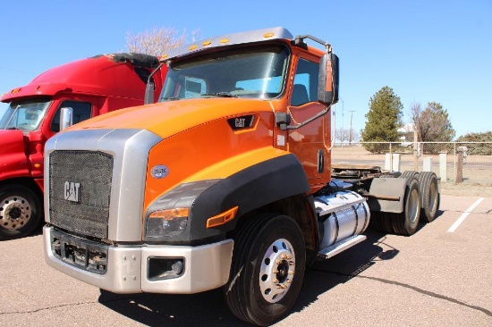 2015 CAT CT660S T/A TRUCK TRACTOR, S/N 3HSJGTKR0GN007004,CAT CT13 ENG.,... EATON AUTO TRANS, , OD
