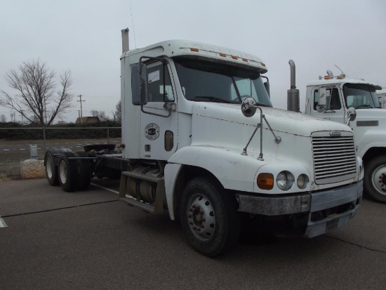 1999 FREIGHTLINER...C120 T/A TRUCK TRACTOR, S/N 1FUYSSEBXXLB74150, DETROIT 60 ENG, 10 SPD TRANS, OD