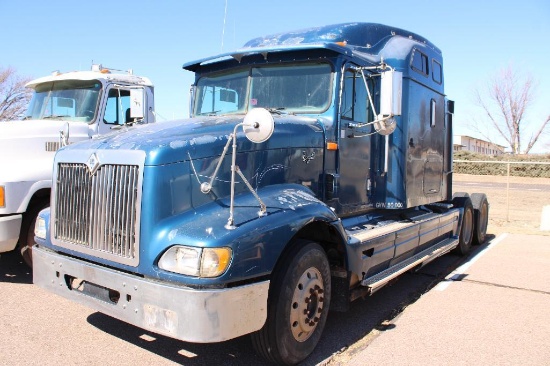 1998 IHC 9400 T/A TRUCK TRACTOR, S/N...2HSFHAMR0WC031159, DETROIT 60 ENG, 10 SPD TRANS, OD READS