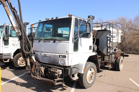 2005...STERLING SC8000 S/A PATCH TRUCK, S/N 49HAADBV76DW03559, (CAB HAS BEEN REPLACED), CUMMINS ENG,