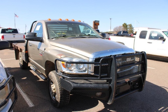 2008 DODGE 3500 , S/N 3DG6WH36A686221673, DIESEL ENG, AUTO TRANS, OD READS 137426 MILES