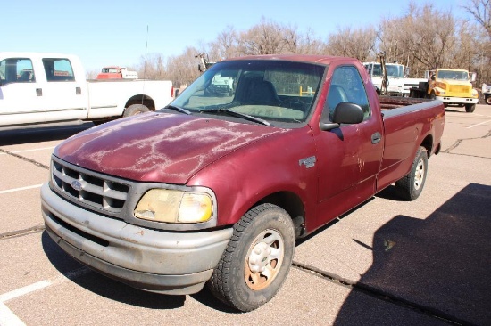 1998 FORD F250 PICKUP, S/N 1FTRF2768WKB85570, V8 , AUTO TRANS, OD READS 162160 MILES