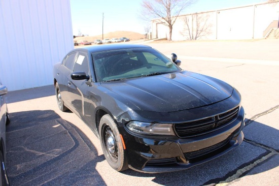 2019 DODGE CHARGER, S/N 2C3CDXKT3KH757611, V8, AUTO TRANS, OD READS 111988 MILES