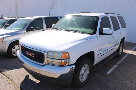 2005 GMC YUKON SUV, S/N 1GKEC13Z55R196392, V8, AUTO TRANS, OD READS 98375 MILES