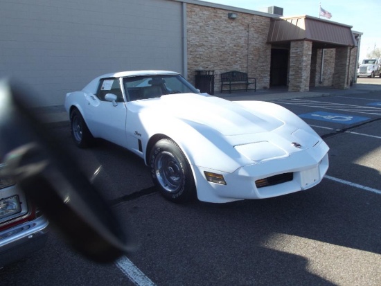 1974 CHEVY CORVETTE STINGRAY, S/N, V8, AUTO TRANS, OD READS 94380 MILES