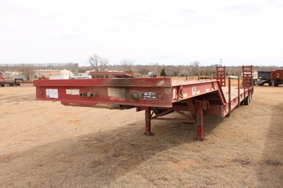 2008 VIKING T/A EQUIPMENT TRAILER, S/N 1V9CR48288N062261, MODEL VFD48R16F35T