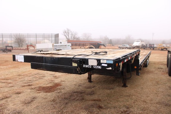 2017 PJ T/A STEP DECK TRAILER, S/N 4P5SD4129H1263037