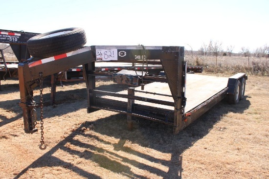 STARLITE GOOSENECK T/A TRAILER, S/N 13YFS2027YC078432, 16' DECK, BILL OF SALE...