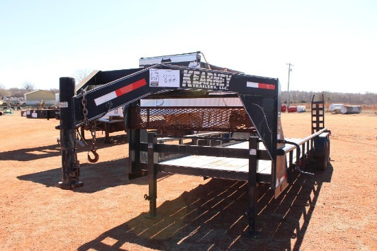 2012 KEARNEY GTLB 24' T/A TRAILER, S/N 5LCLB2422C1027517
