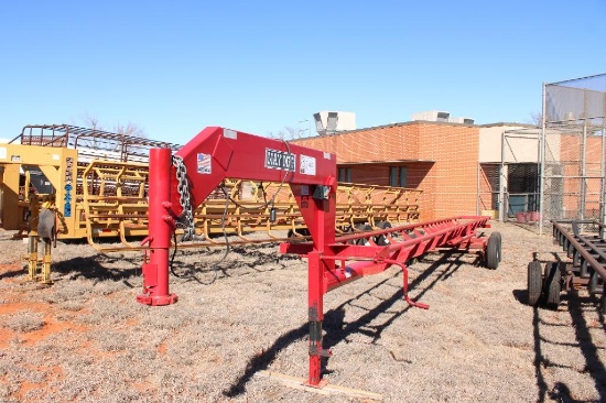 2022 MAY T/A GOOSENECK 8 BALE HAY TRAILER